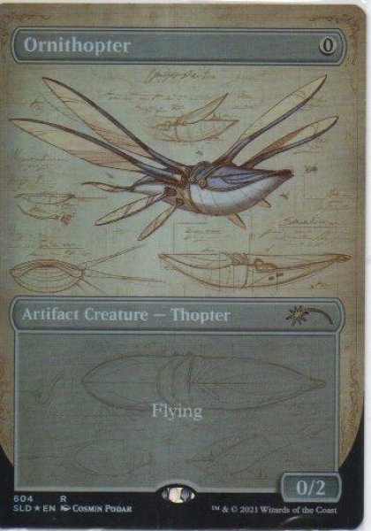 画像1: 《Foil》《Secret Lair-Bonus Cards》Ornithopter/羽ばたき飛行機械 (1)