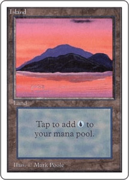 画像1: Island/島《Dark Purple》 (1)