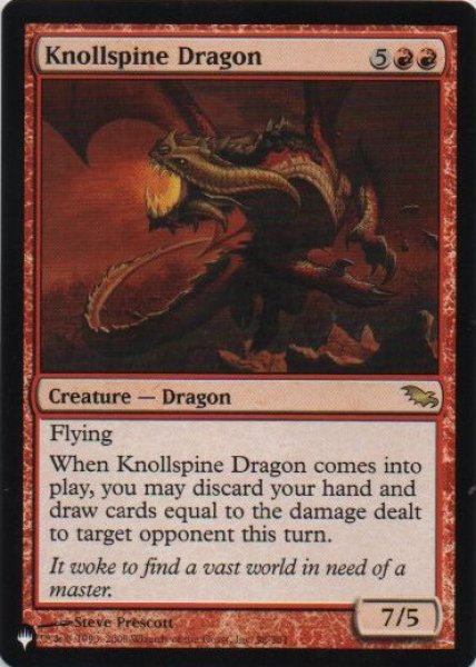 画像1: Knollspine Dragon/山背骨のドラゴン (1)