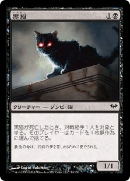 画像1: 《Foil》Black Cat/黒猫 (1)