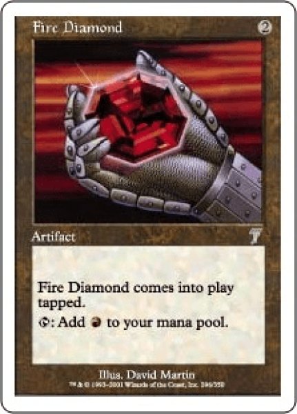 画像1: 《Foil》Fire Diamond/緋色のダイアモンド (1)