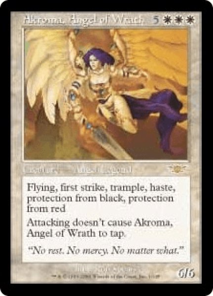 画像1: Akroma,Angel of Wrath/怒りの天使アクローマ (1)