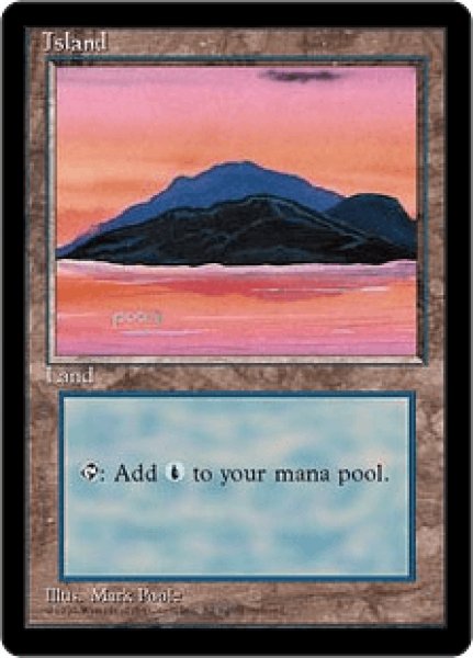 画像1: 《4版韓国語黒枠》Island/島《Dark Purple》 (1)