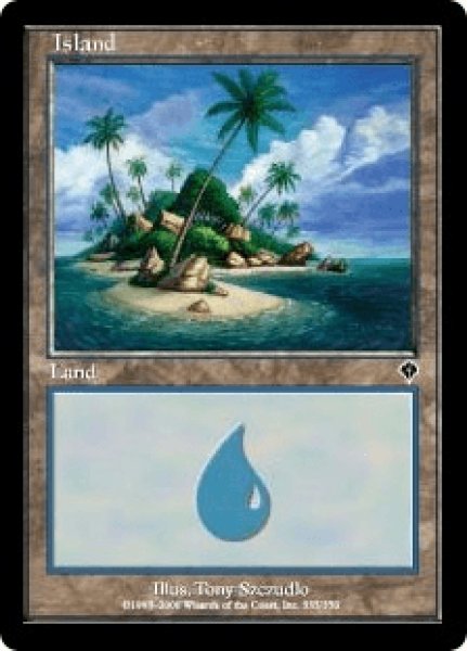 画像1: 《Foil》Island/島《335》 (1)