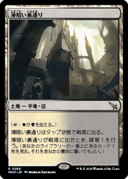 画像1: Shadowy Backstreet/薄暗い裏通り《268》 (1)