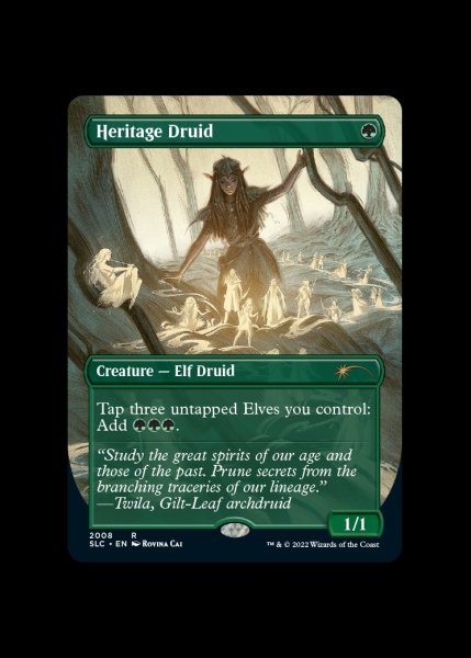 画像1: 《Secret Lair-30th Anniversary Countdown Kit》Heritage Druid/遺産のドルイド (1)