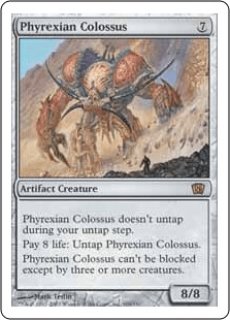 MTG ファイレクシアの巨像 Foil Foil》Phyrexian Colossus/ファイレクシアの巨像 - カード