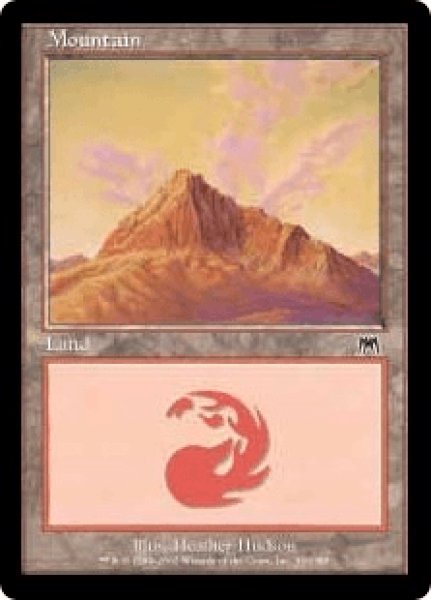 画像1: 《Foil》Mountain/山《346》 (1)