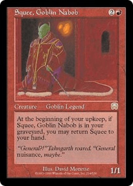 画像1: Squee,Goblin Nabob/ゴブリンの太守スクイー (1)