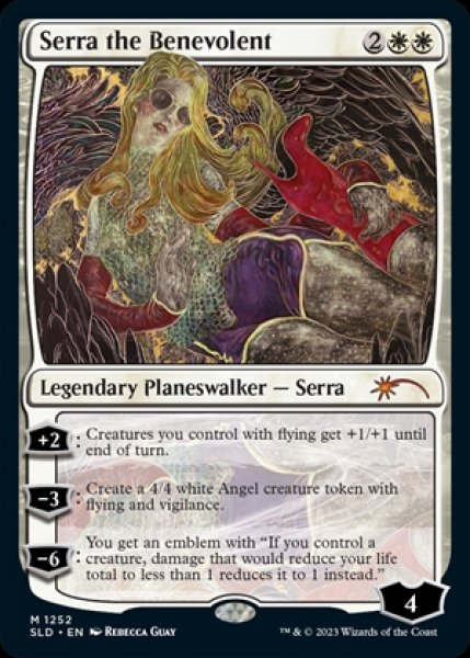 画像1: 《Secret Lair-Artist Series: Rebecca Guay》Serra the Benevolent/慈悲深きセラ (1)