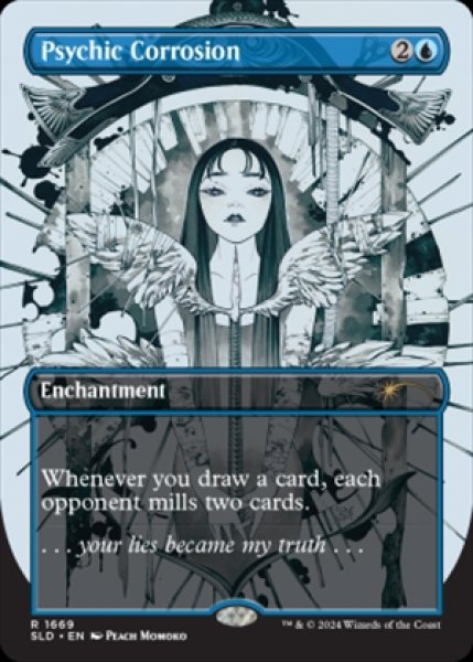 画像1: 《Secret Lair-Featuring: Peach Momoko》Psychic Corrosion/心理腐食 (1)