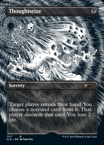 画像1: 《Secret Lair-Special Guest: Junji Ito》Thoughtseize/思考囲い (1)