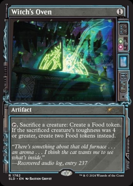 画像1: 《Foil》《Secret Lair-Showcase: Duskmourn》Witch's Oven/魔女のかまど (1)
