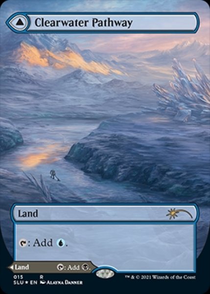 画像1: 《Foil》《Secret Lair-Secret Lair: Ultimate Edition2》Clearwater Pathway/清水の小道 (1)