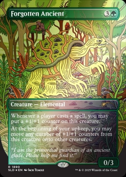 画像1: 《Foil》《Secret Lair Drop Series: Animar & Friends》Forgotten Ancient/忘れられた古霊 (1)
