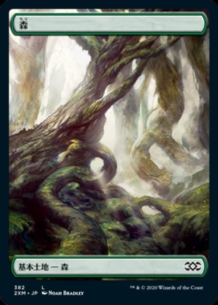 画像1: 《Foil》《フルアート》Forest/森《382》 (1)