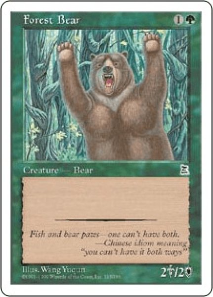 画像1: Forest Bear/森の熊 (1)