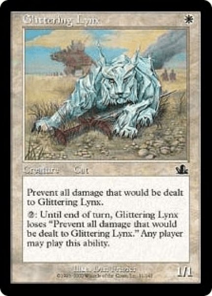 画像1: 《Foil》Glittering Lynx/輝くオオヤマネコ (1)
