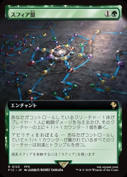 画像1: 《拡張アート》Sphere Grid/スフィア盤《123》 (1)