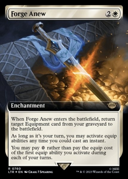 画像1: 《Foil》《サージ》《拡張アート》Forge Anew/再鍛造《760》 (1)