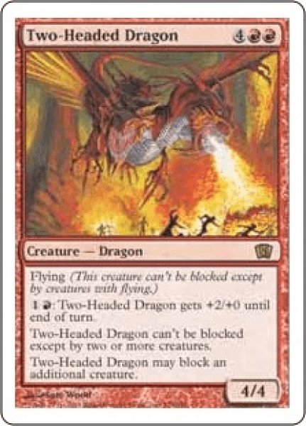 画像1: 《Foil》Two-Headed Dragon/双頭のドラゴン (1)