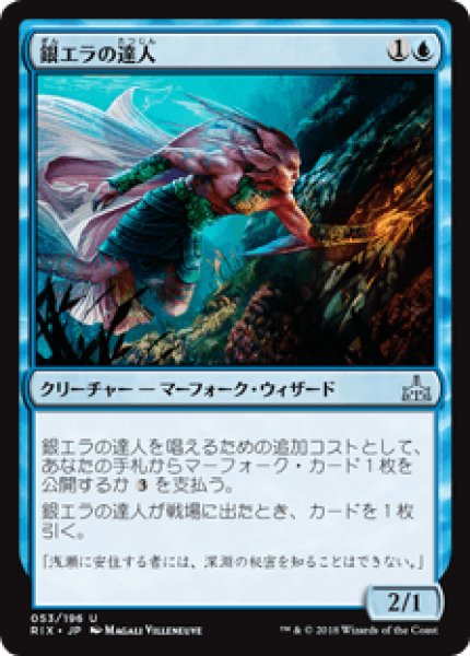画像1: 《Foil》Silvergill Adept/銀エラの達人 (1)