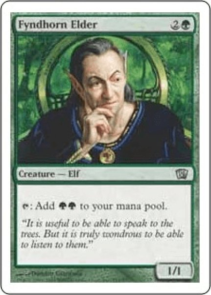 画像1: 《Foil》Fyndhorn Elder/フィンドホーンの古老 (1)