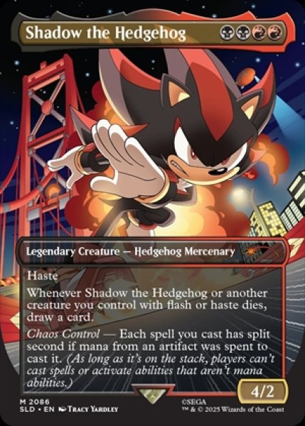 画像1: 《Secret Lair x Sonic: Friend & Foes》Shadow the Hedgehog《2086》 (1)
