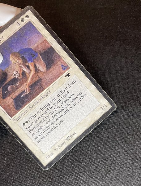 画像4: 《実物写真掲載商品》Argivian Archaeologist《状態:Poor》#1147 (4)