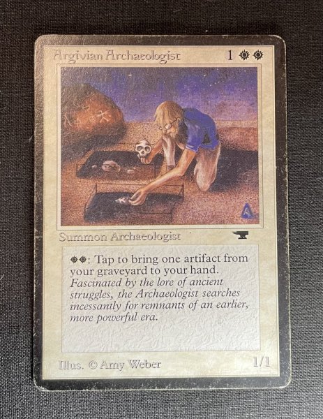 画像1: 《実物写真掲載商品》Argivian Archaeologist《状態:Poor》#1147 (1)