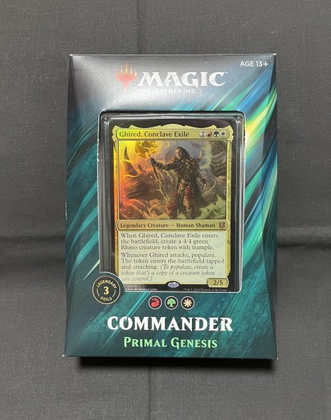 画像1: 《実物写真掲載商品》統率者2019 原初の起源 英語版 《状態:未開封》 (1)