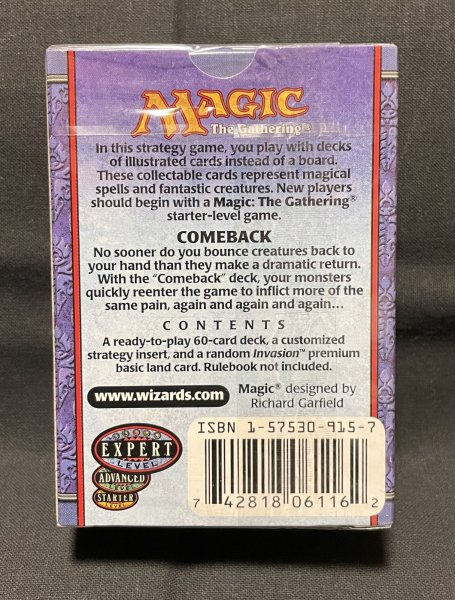 画像2: 《実物写真掲載商品》プレーンシフト 構築済デッキ 『帰還』 英語版 《状態:未開封》 (2)