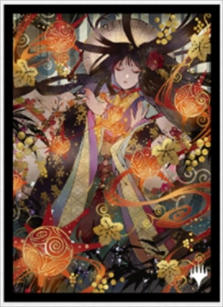 画像1: 《実物写真掲載商品》 ストリクスヘイヴン:魔法学院ミスティカルアーカイブ日本画版特製フォイル仕様スリーブ《60枚入り》《ぶどう弾》 《状態:中身確認のため開封済み》 (1)