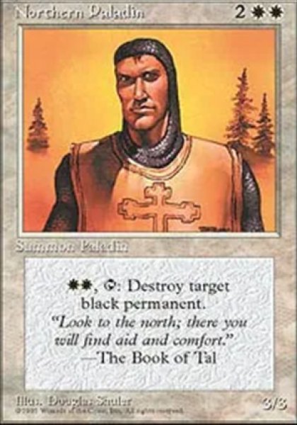 画像1: 《4版日本語黒枠》Northern Paladin/北の聖騎士 (1)