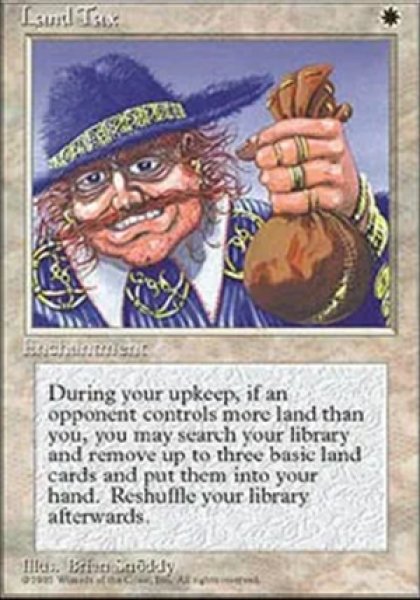 画像1: 《4版日本語黒枠》Land Tax/土地税 (1)