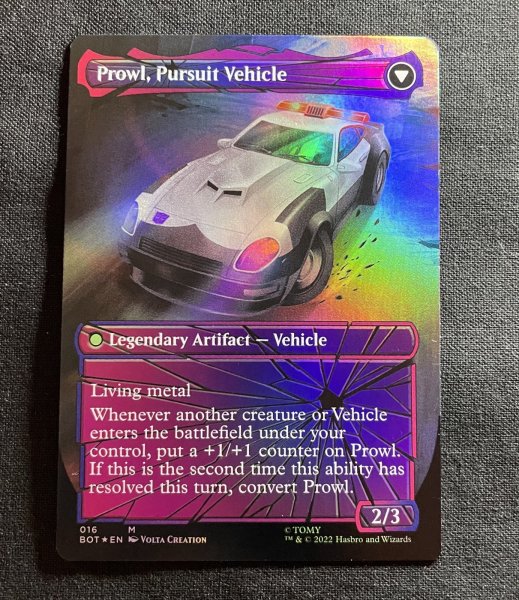 画像2: 《実物写真掲載商品》《Foil》《シャッタード・グラス》Prowl,Stoic Strategist/冷静な戦略家、プロール《016》《状態:NM》#1148 (2)