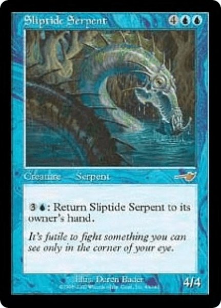 画像1: 《Foil》Sliptide Serpent/潮路の海蛇 (1)