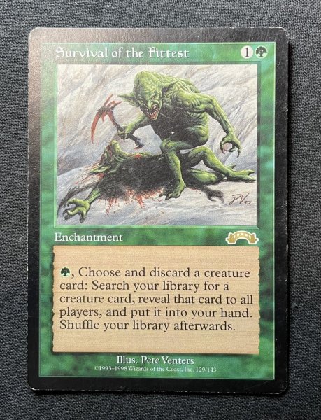 画像1: 《実物写真掲載商品》Survival of the Fittest/適者生存《状態:MP》 #1156 (1)
