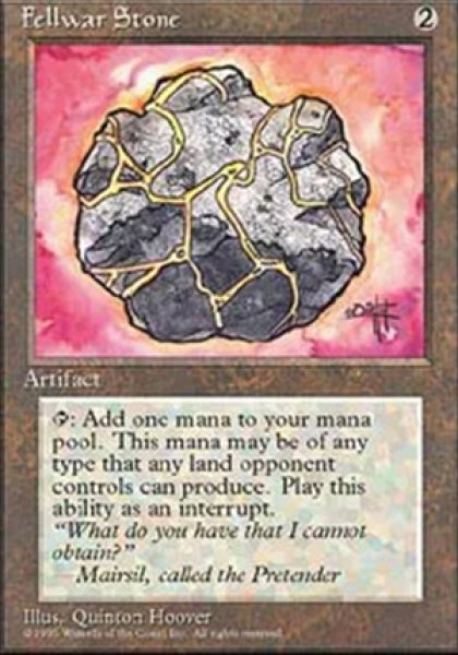 画像1: 《4版日本語黒枠》Fellwar Stone/友なる石 (1)