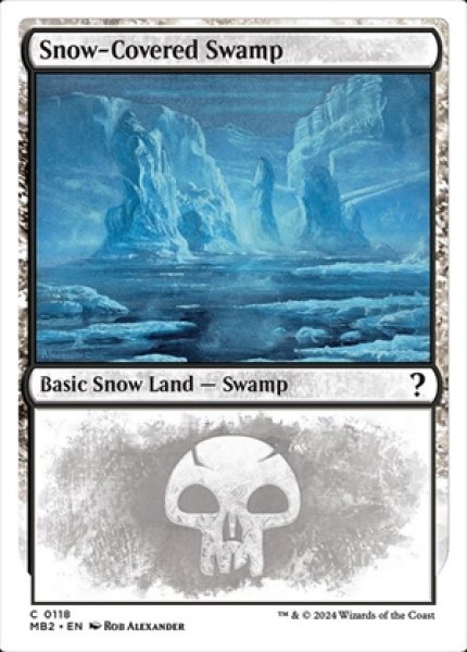 画像1: Snow-Covered Swamp/冠雪の沼 (1)