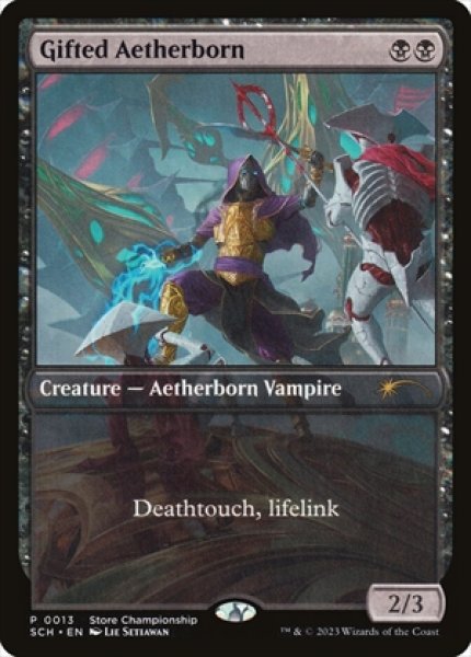 画像1: 《Store Championshipプロモ》Gifted Aetherborn/才気ある霊基体 (1)
