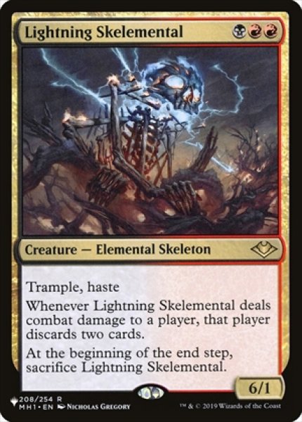 画像1: Lightning Skelemental/稲妻の骨精霊 (1)