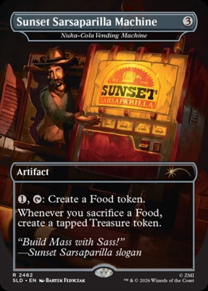 画像1: 《Secret Lair x Fallout: Welcome to New Vegas》Nuka-Cola Vending Machine/ヌカコーラ自動販売機《2462》 (1)