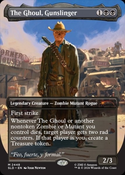 画像1: 《Foil》《Secret Lair x Fallout: Beyond Vault 33》The Ghoul, Gunslinger《2448》 (1)