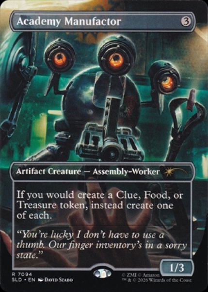 画像1: 《Foil》《Secret Lair x Fallout: Beyond Vault 33》Academy Manufactor/アカデミーの整備士《7094》 (1)