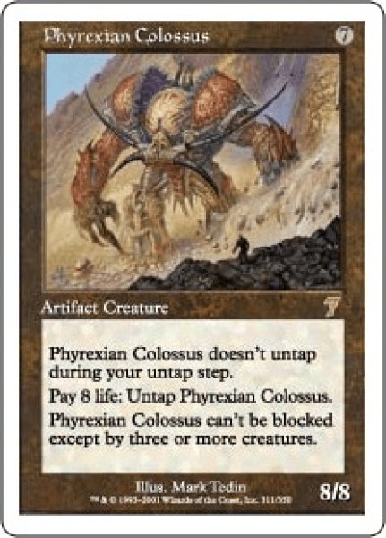 画像1: 《Foil》Phyrexian Colossus/ファイレクシアの巨像 (1)