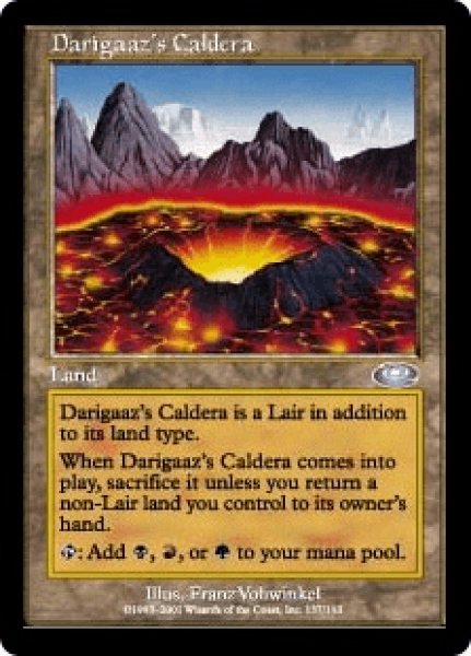 画像1: 《Foil》Darigaaz's Caldera/デアリガズのカルデラ (1)