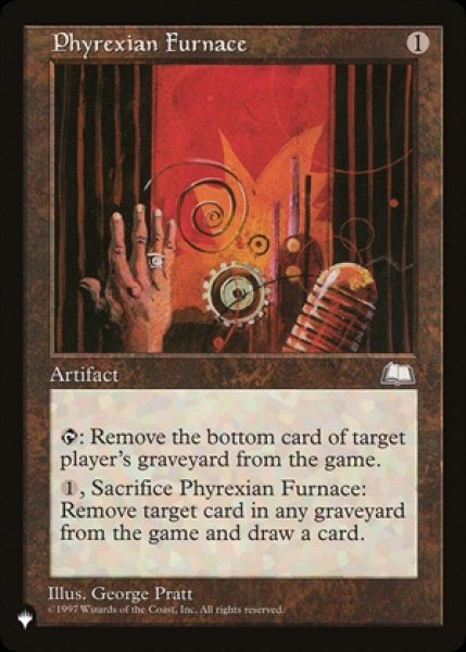 画像1: Phyrexian Furnace/ファイレクシアの炉 (1)