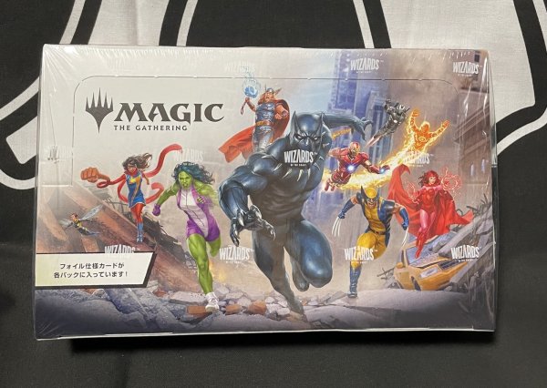 画像1: 《実物写真掲載商品》マジック：ザ・ギャザリング｜マーベル スーパー・ヒーローズ プレイ・ブースターBox 日本語版《状態:未開封》#1165 (1)