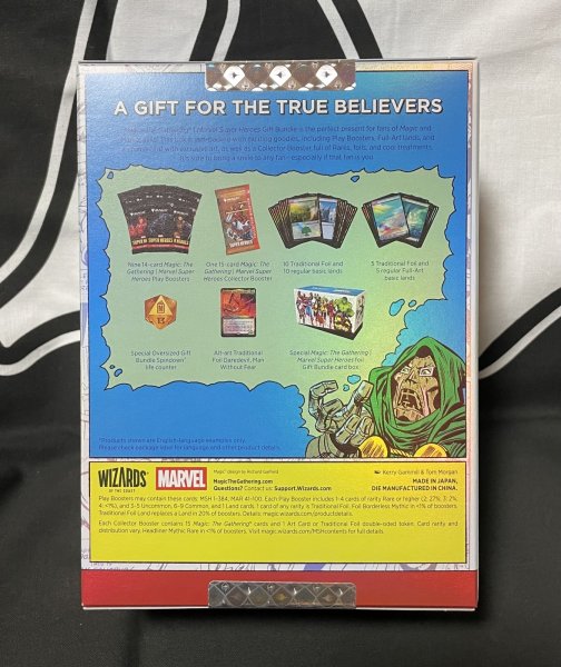 画像2: 《実物写真掲載商品》マジック：ザ・ギャザリング｜マーベル スーパー・ヒーローズ Gift Bundle 英語版《状態:未開封》#1167 (2)